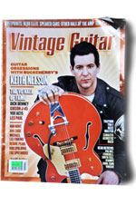 Featured in Vintage Guitar Magazine